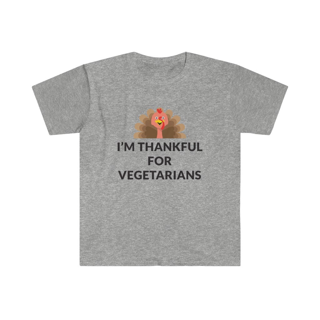 Thankful For Vegetarians T-Shirt Thankful For Vegetarians T-Shirt