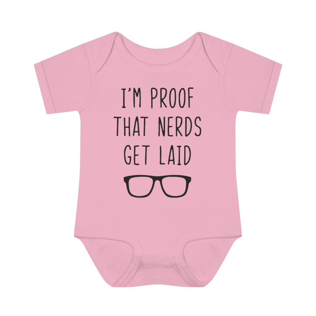 Nerds Do Get Laid Infant Onesie Nerds Do Get Laid Infant Onesie