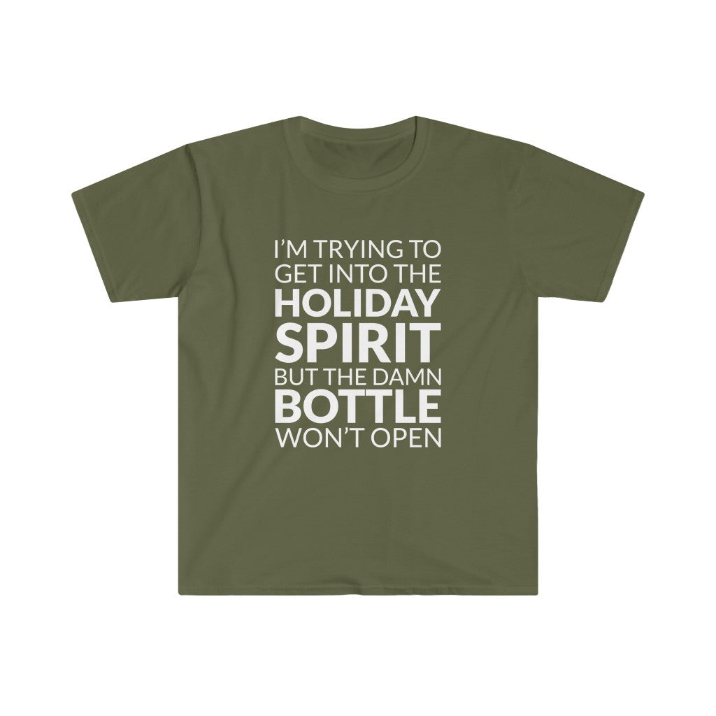 Getting Into The Holiday Spirit T-Shirt Getting Into The Holiday Spirit T-Shirt