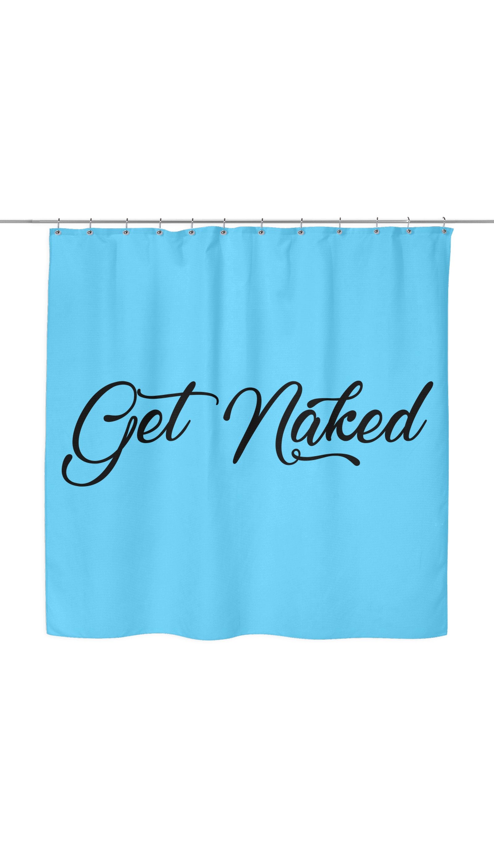 Get Naked Shower Curtain Get Naked Shower Curtain