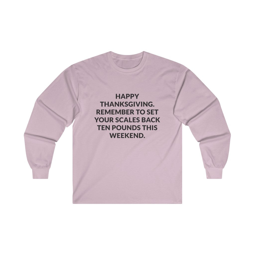 Set Your Scales Long Sleeve Tee Set Your Scales Long Sleeve Tee