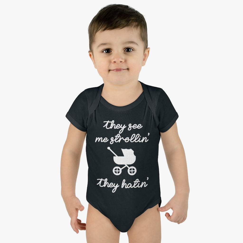 They See Me Strollin Infant Onesie They See Me Strollin Infant Onesie