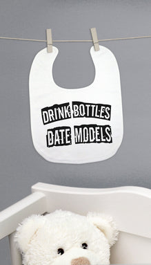 Drink Bottles Date Models Funny Baby Bib