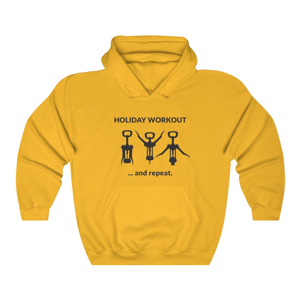 Holiday Workout Hooded Sweatshirt Holiday Workout Hooded Sweatshirt