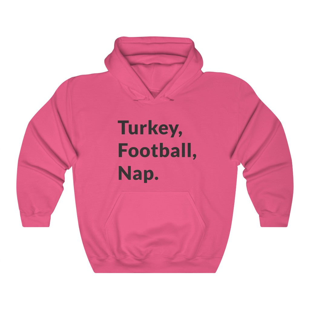 Turkey, Football, Nap Hooded Sweatshirt Turkey, Football, Nap Hooded Sweatshirt