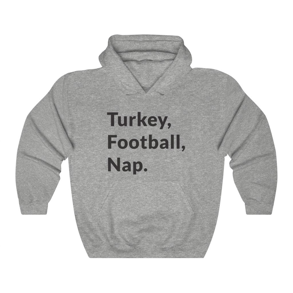 Turkey, Football, Nap Hooded Sweatshirt Turkey, Football, Nap Hooded Sweatshirt
