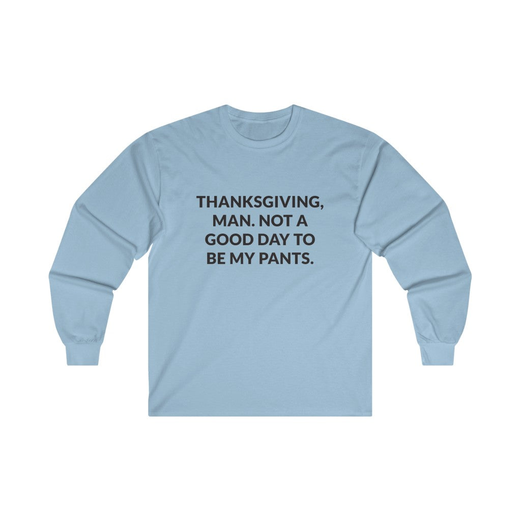 Thanksgiving, Man Long Sleeve Tee Thanksgiving, Man Long Sleeve Tee