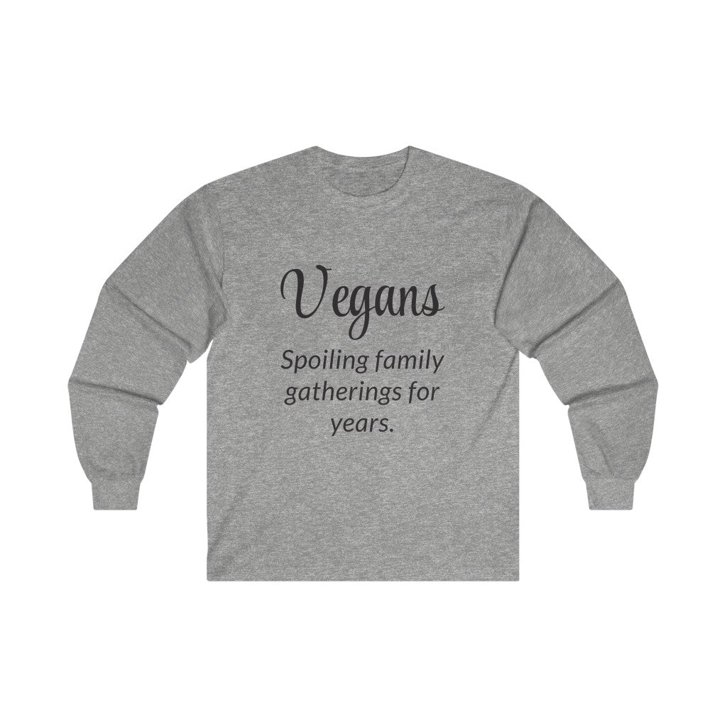 Vegans Long Sleeve Tee Vegans Long Sleeve Tee