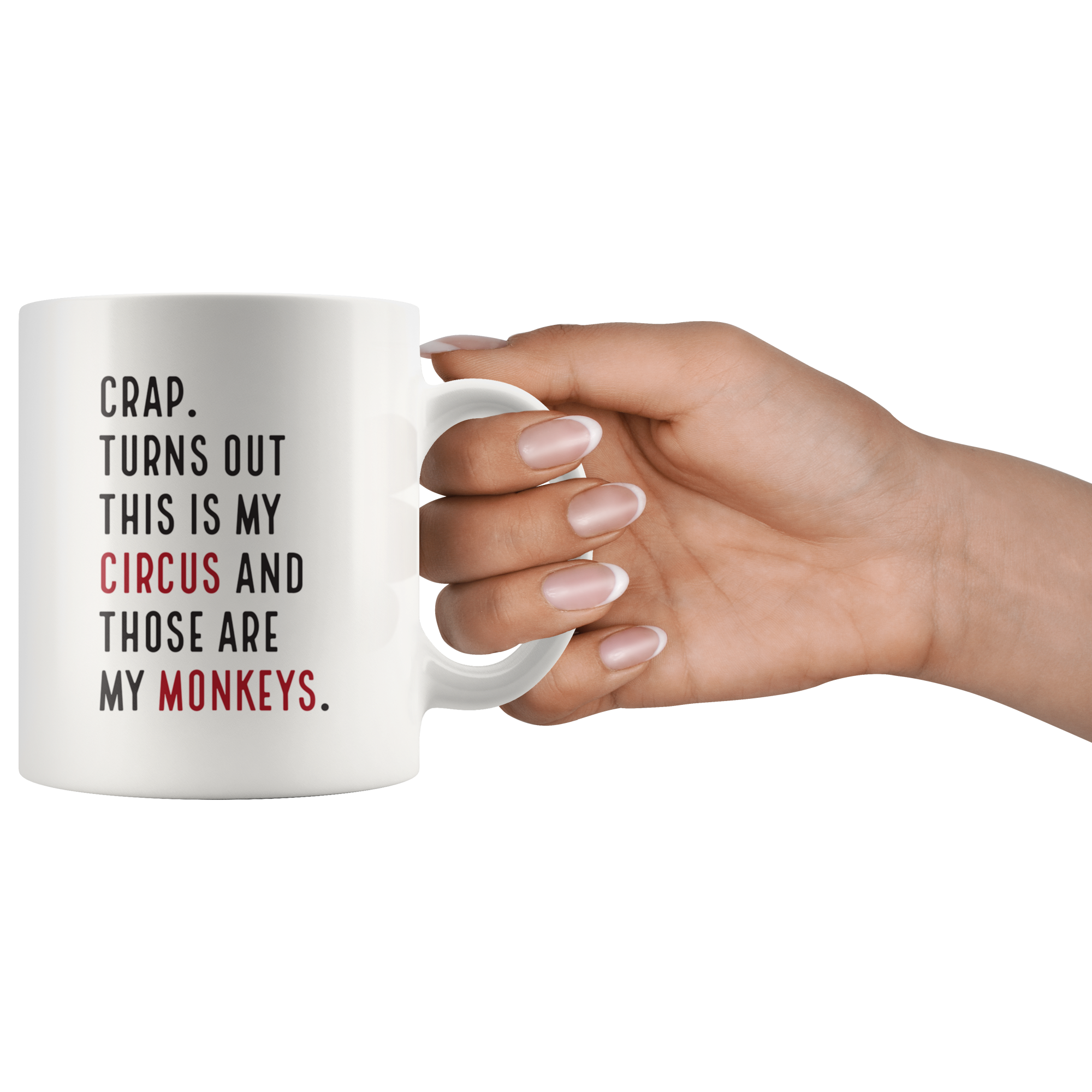 Circus Monkey Coffee Mug Circus Monkey Coffee Mug