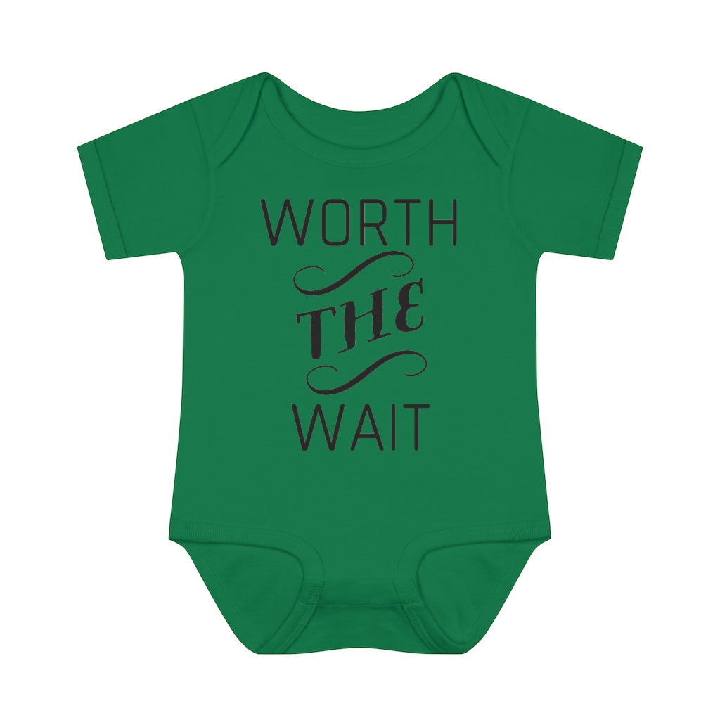 Worth The Wait Infant Onesie Worth The Wait Infant Onesie