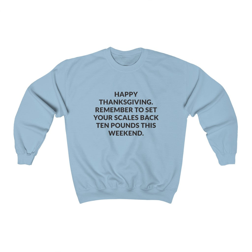 Set Your Scales Crewneck Sweatshirt Set Your Scales Crewneck Sweatshirt