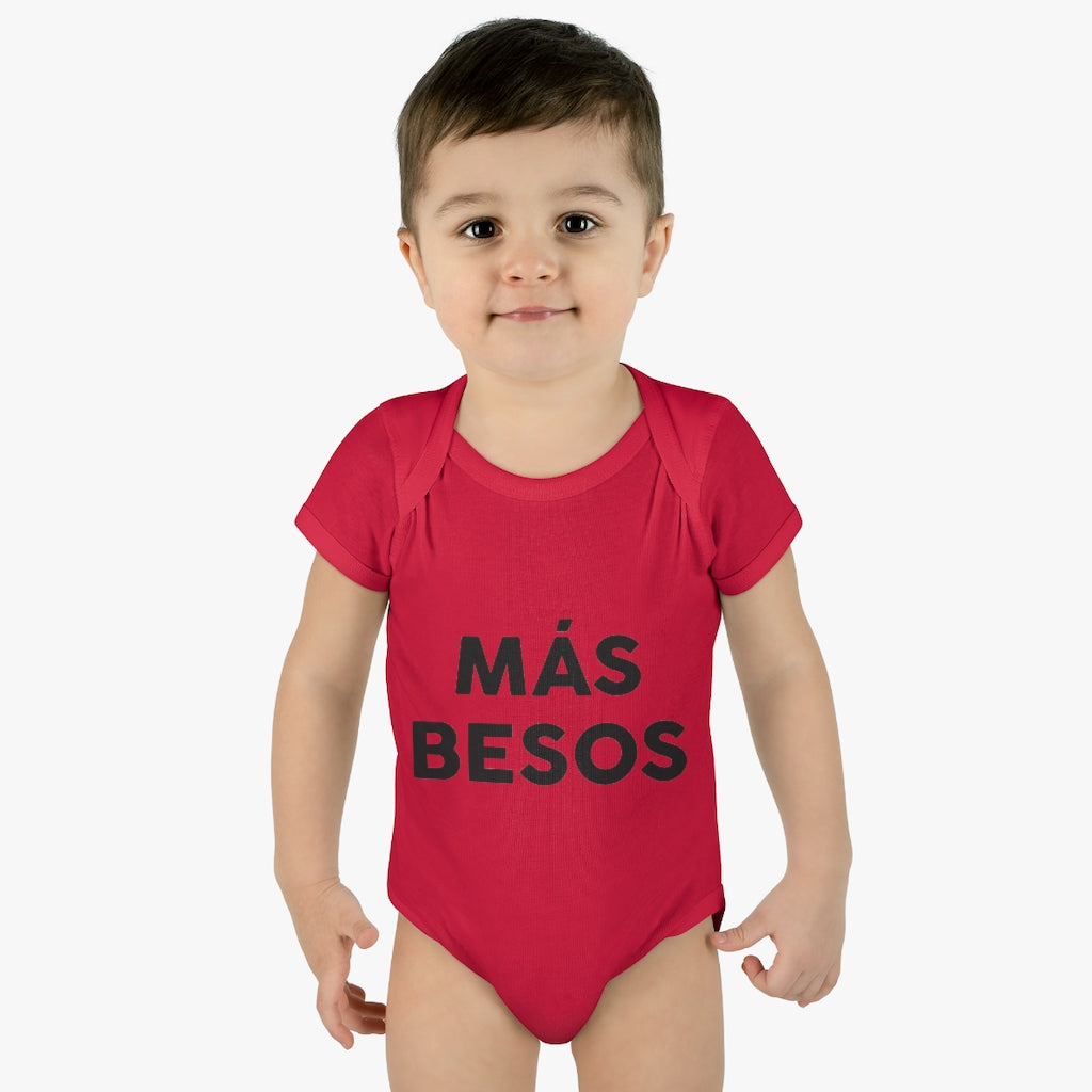 Mas Besos Infant Onesie Mas Besos Infant Onesie
