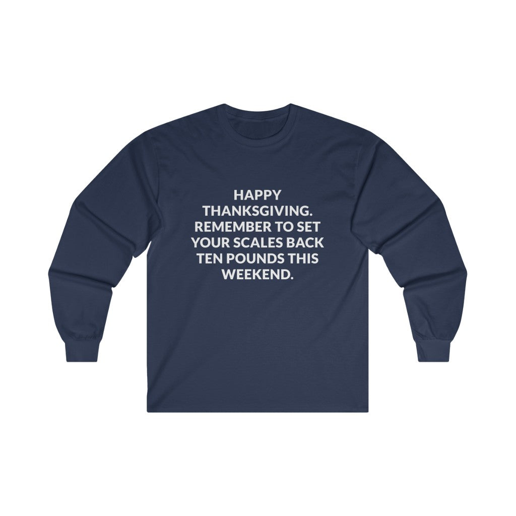Set Your Scales Long Sleeve Tee Set Your Scales Long Sleeve Tee