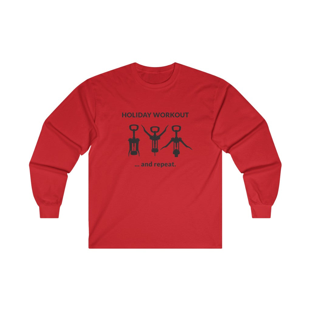 Holiday Workout Long Sleeve Tee Holiday Workout Long Sleeve Tee