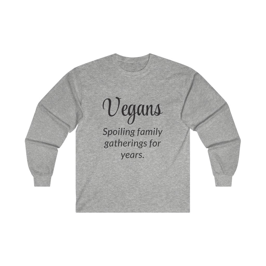 Vegans Long Sleeve Tee Vegans Long Sleeve Tee