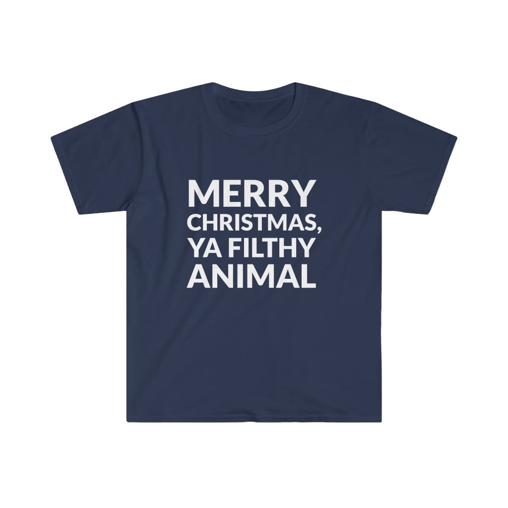 Merry Christmas Ya Filthy Animal T-Shirt Merry Christmas Ya Filthy Animal T-Shirt