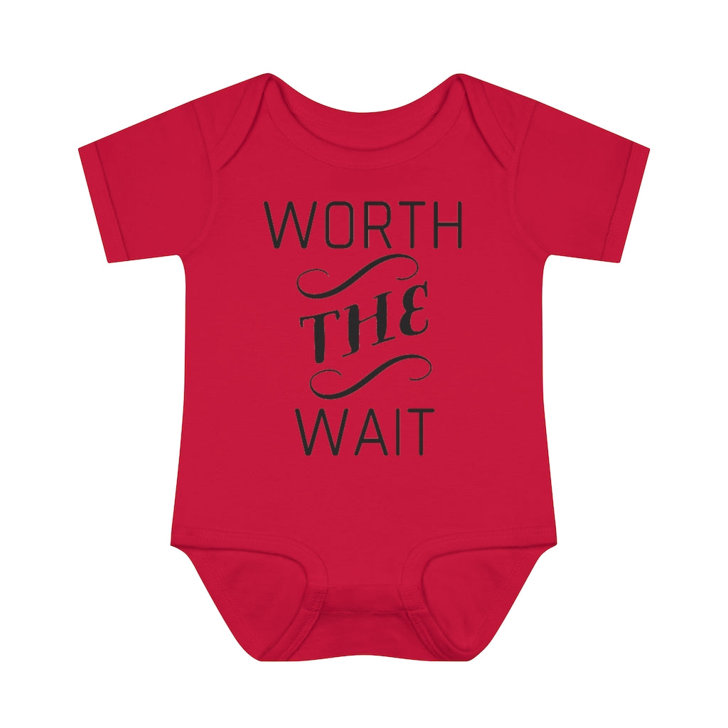 Worth The Wait Infant Onesie Worth The Wait Infant Onesie