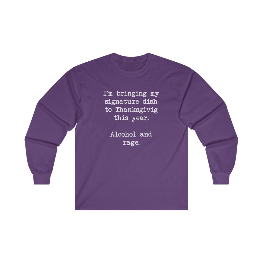Signature Dish Long Sleeve Tee Signature Dish Long Sleeve Tee
