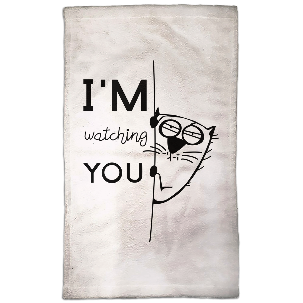 I'm Watching you Hand Towel I'm Watching you Hand Towel
