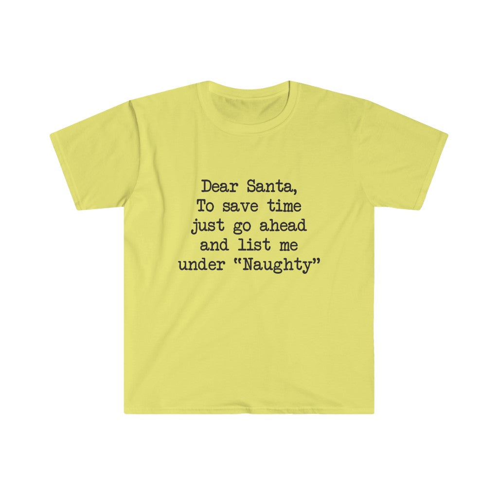 List Me Under NAUGHTY T-Shirt List Me Under NAUGHTY T-Shirt