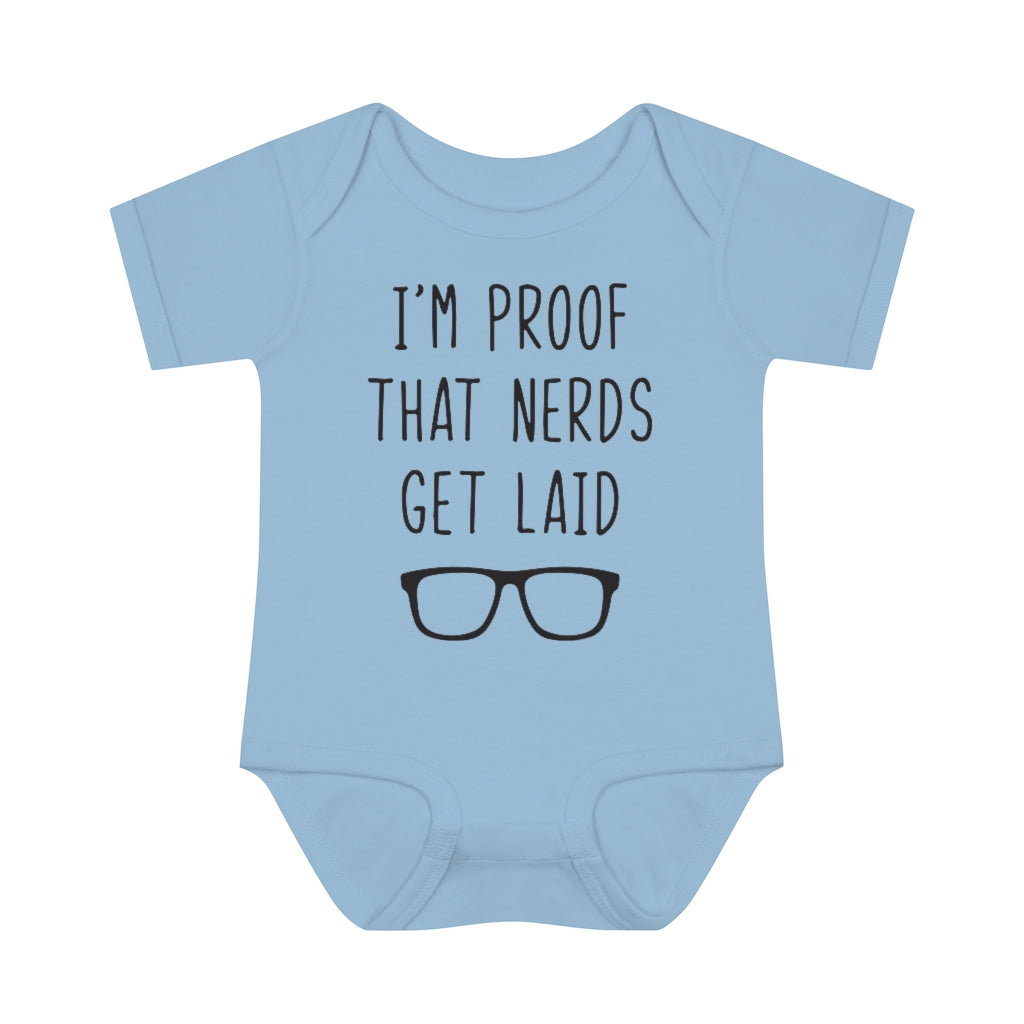 Nerds Do Get Laid Infant Onesie Nerds Do Get Laid Infant Onesie