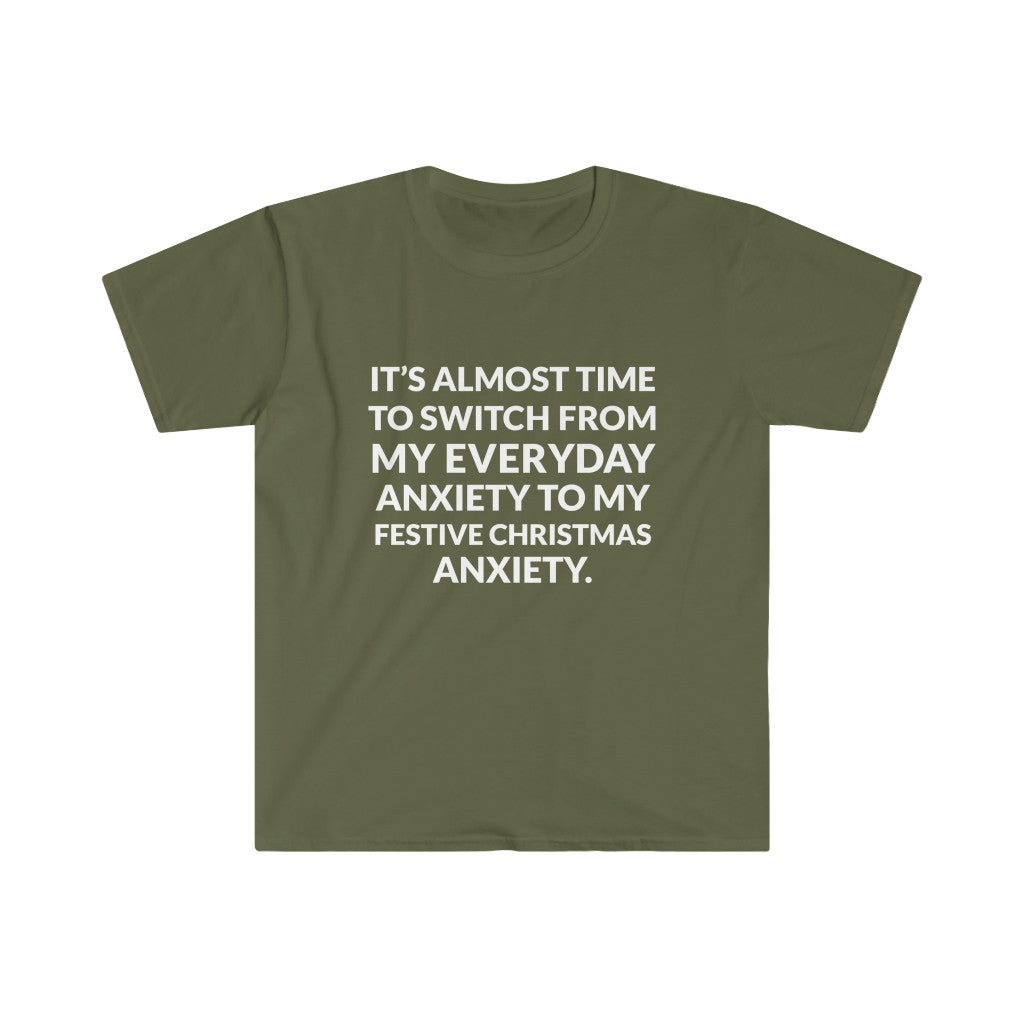 Holiday Anxiety T-Shirt Holiday Anxiety T-Shirt