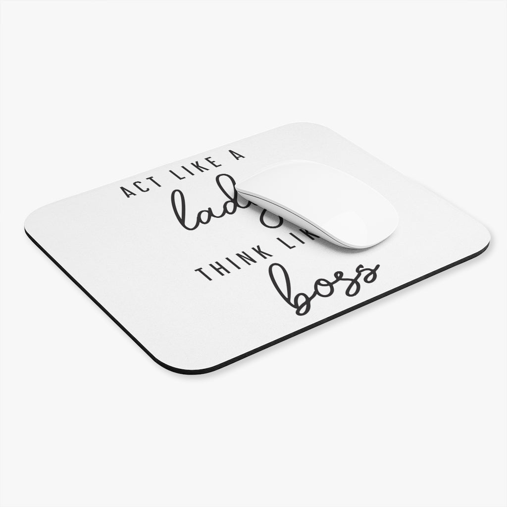 Act Like A Lady Mouse Pad Act Like A Lady Mouse Pad
