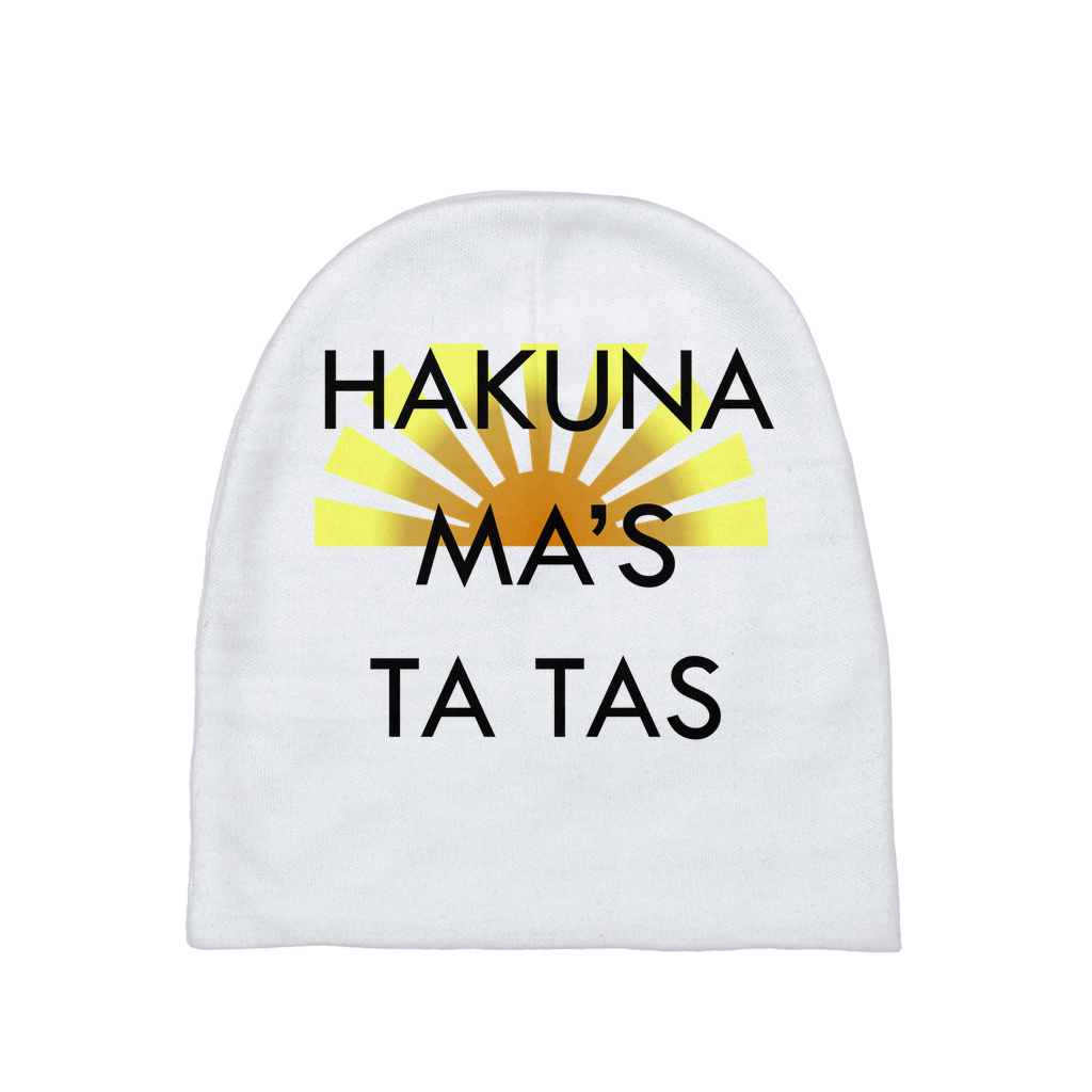 Hakuna Ma's Ta Tas Baby Beanie Hakuna Ma's Ta Tas Baby Beanie