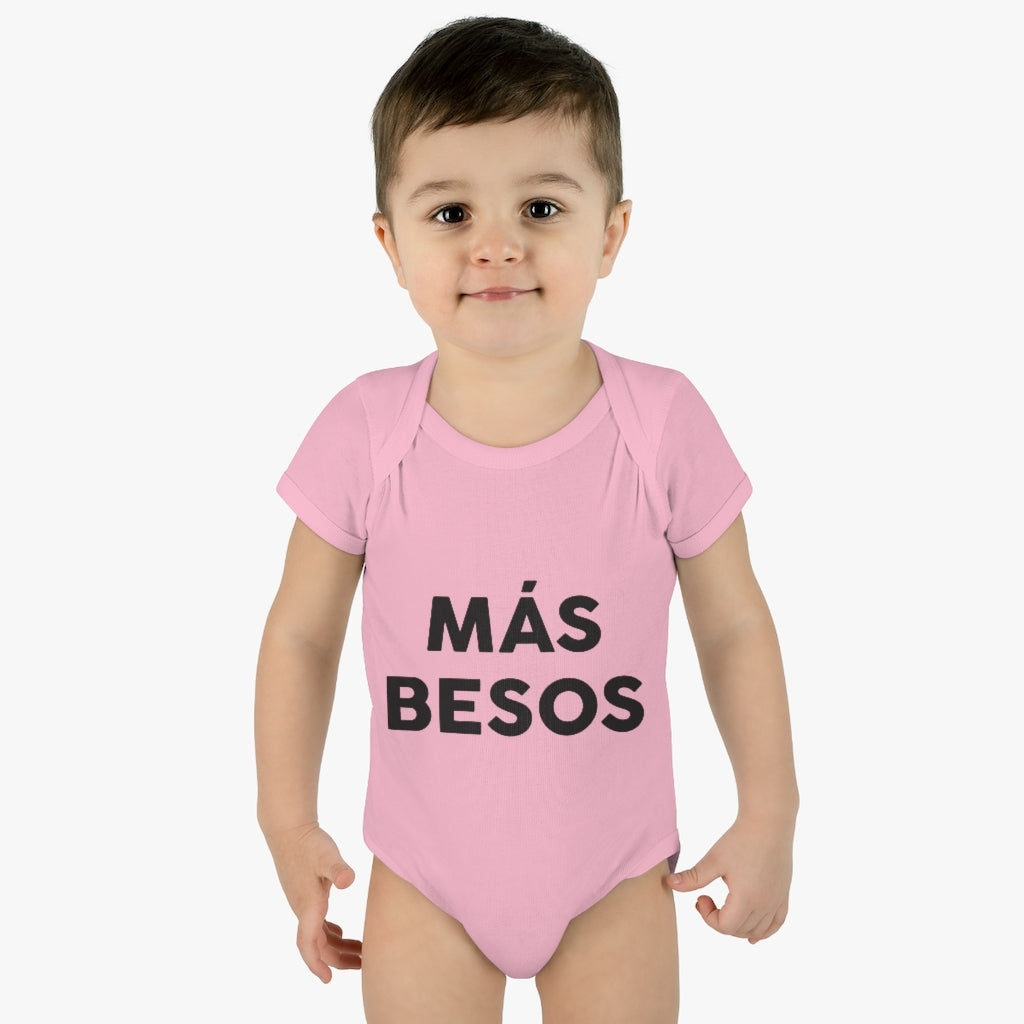 Mas Besos Infant Onesie Mas Besos Infant Onesie