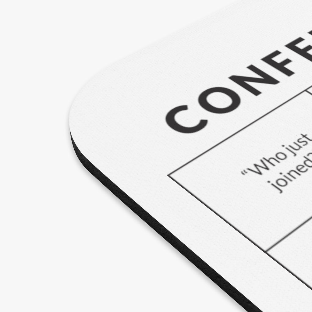 Conference Call Bingo Mouse Pad Conference Call Bingo Mouse Pad