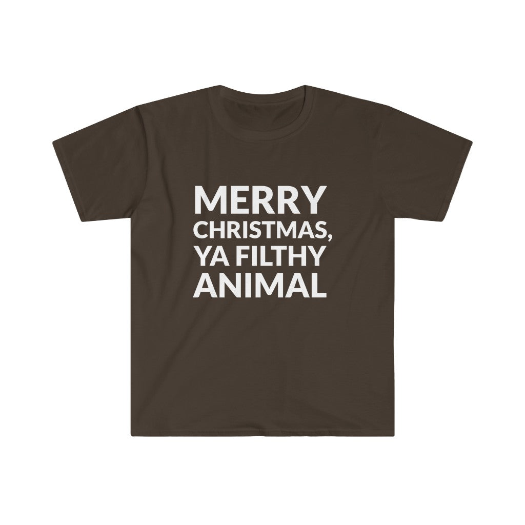 Merry Christmas Ya Filthy Animal T-Shirt Merry Christmas Ya Filthy Animal T-Shirt