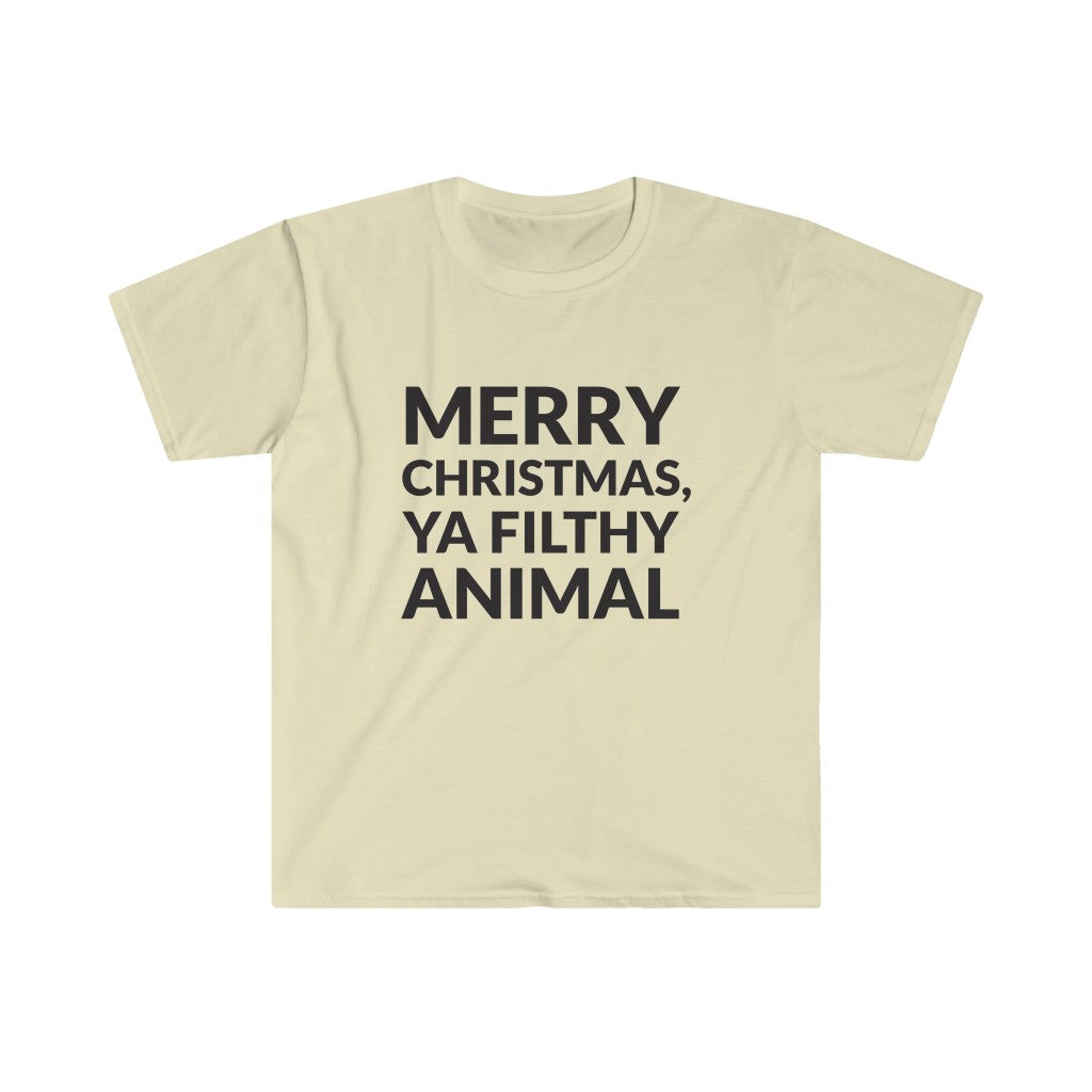 Merry Christmas Ya Filthy Animal T-Shirt Merry Christmas Ya Filthy Animal T-Shirt