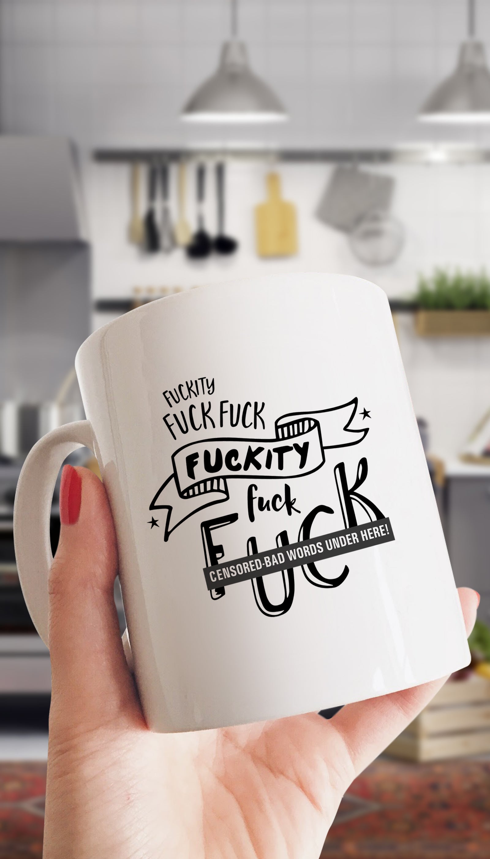 Fuckity Fuck Fuck Mug Fuckity Fuck Fuuck Censored Bad Words Mug | Sarcastic Me