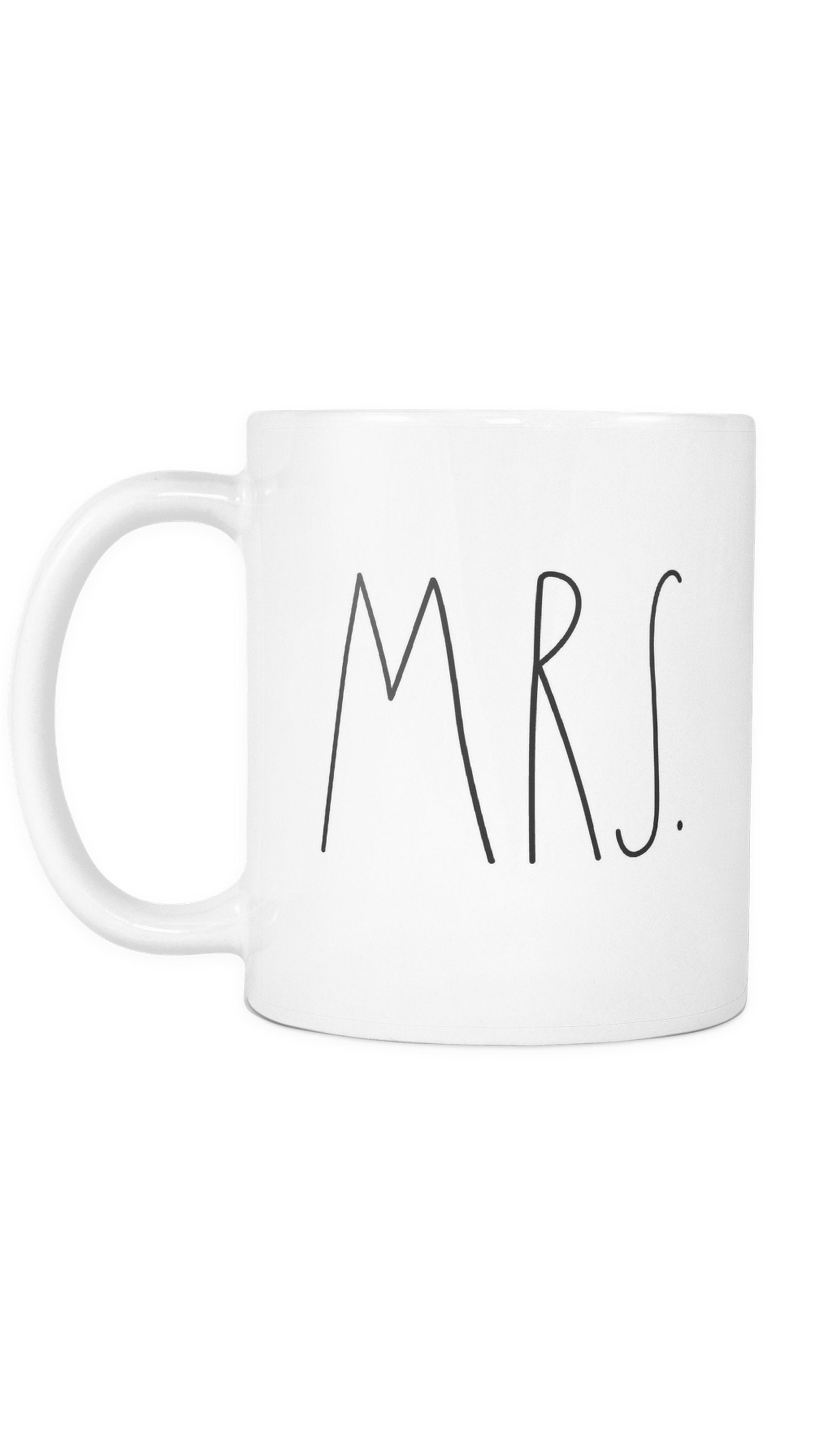 Mrs. Mug Mrs. White Mug | Sarcastic Me