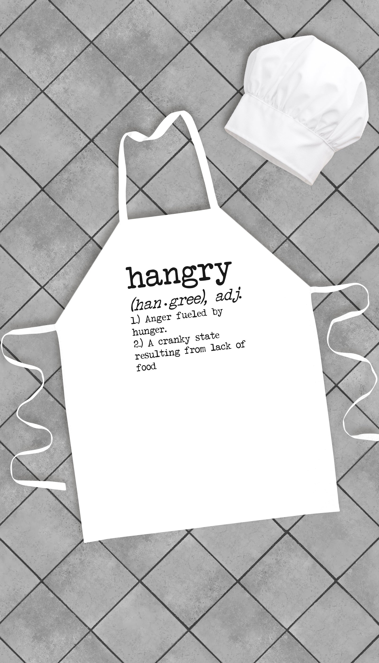 Hangry Anger Fueled By Hunger Funny Kitchen Apron Hangry Anger Fueled By Hunger Funny Kitchen Apron | Sarcastic Me