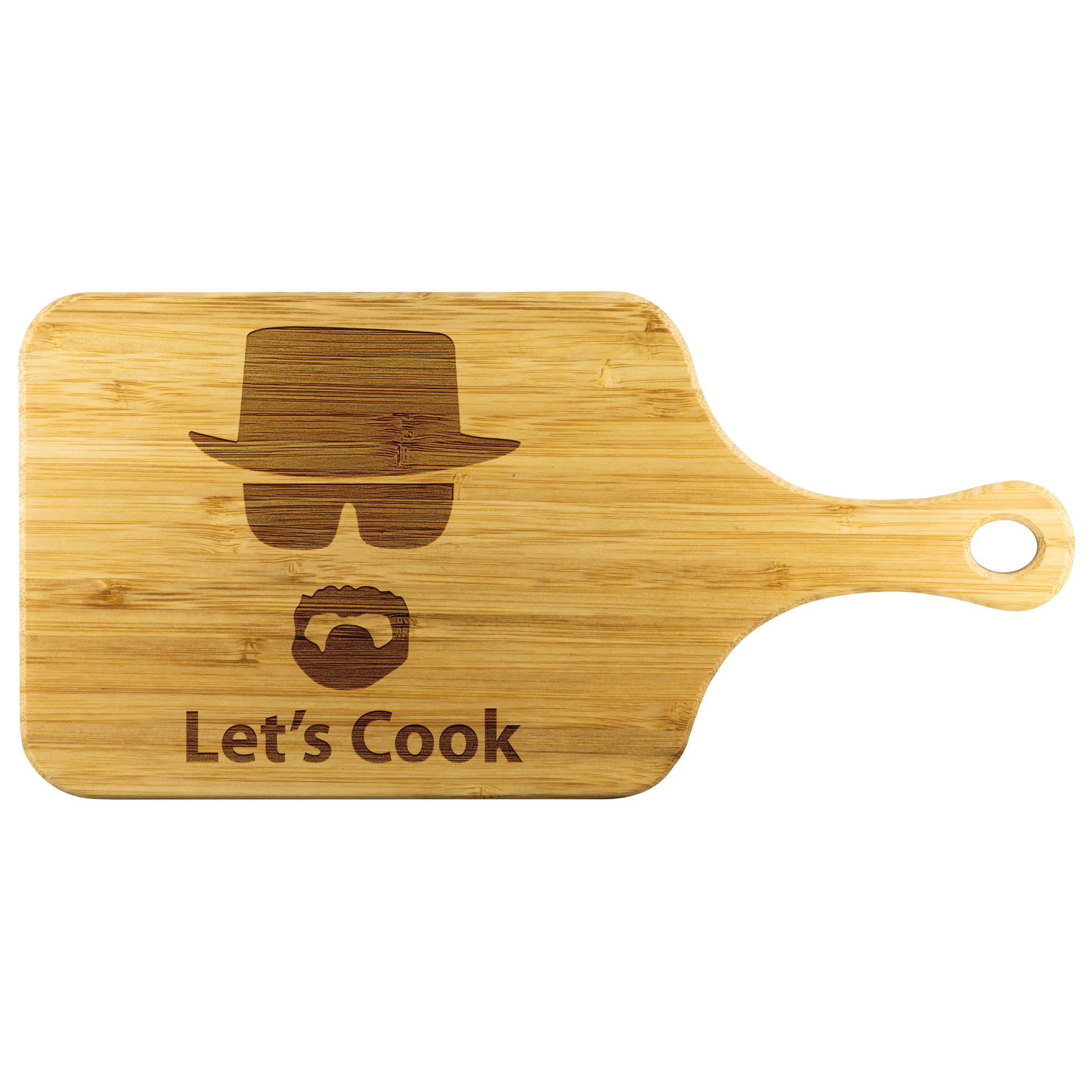 Let's Cook Heisenberg Funny Wood Cutting Board Let's Cook Heisenberg Funny Wood Cutting Board | Sarcastic Me