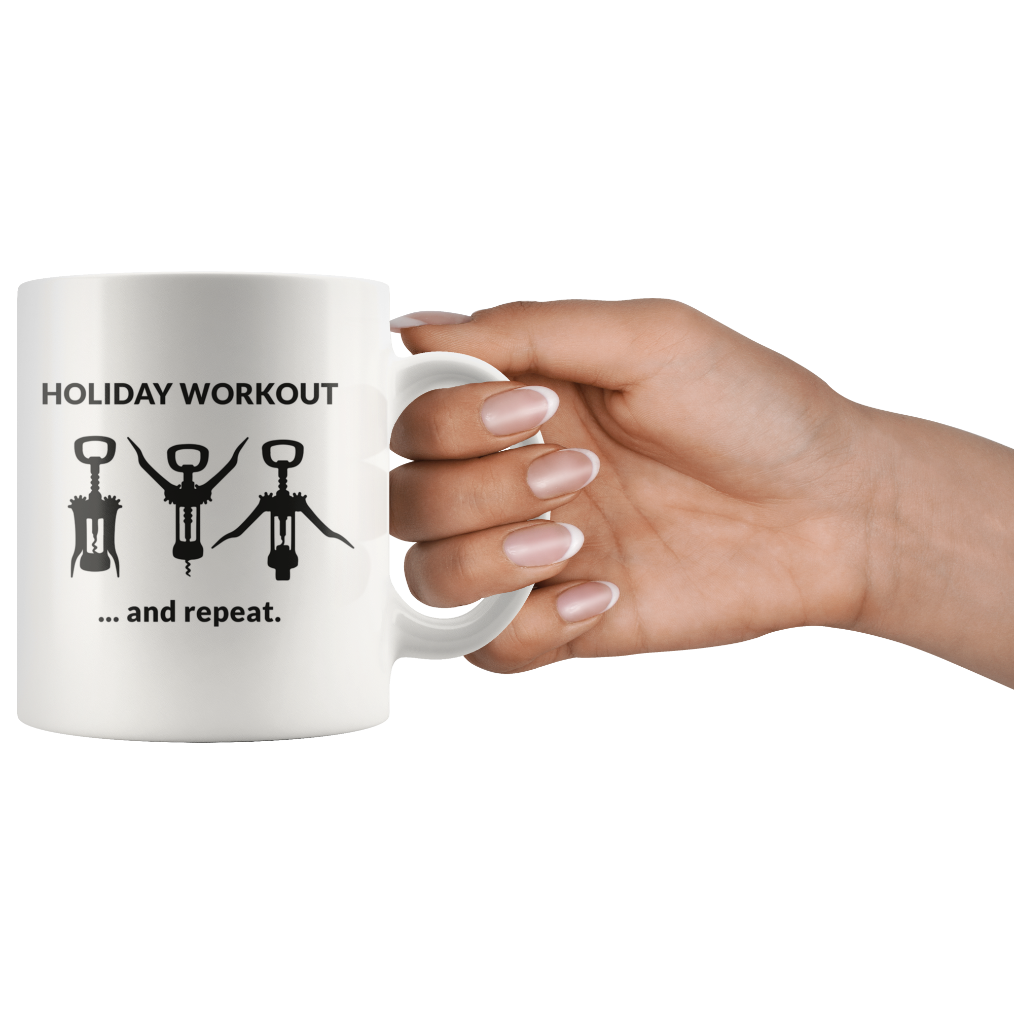 Holiday Workout Coffee Mug Holiday Workout Coffee Mug