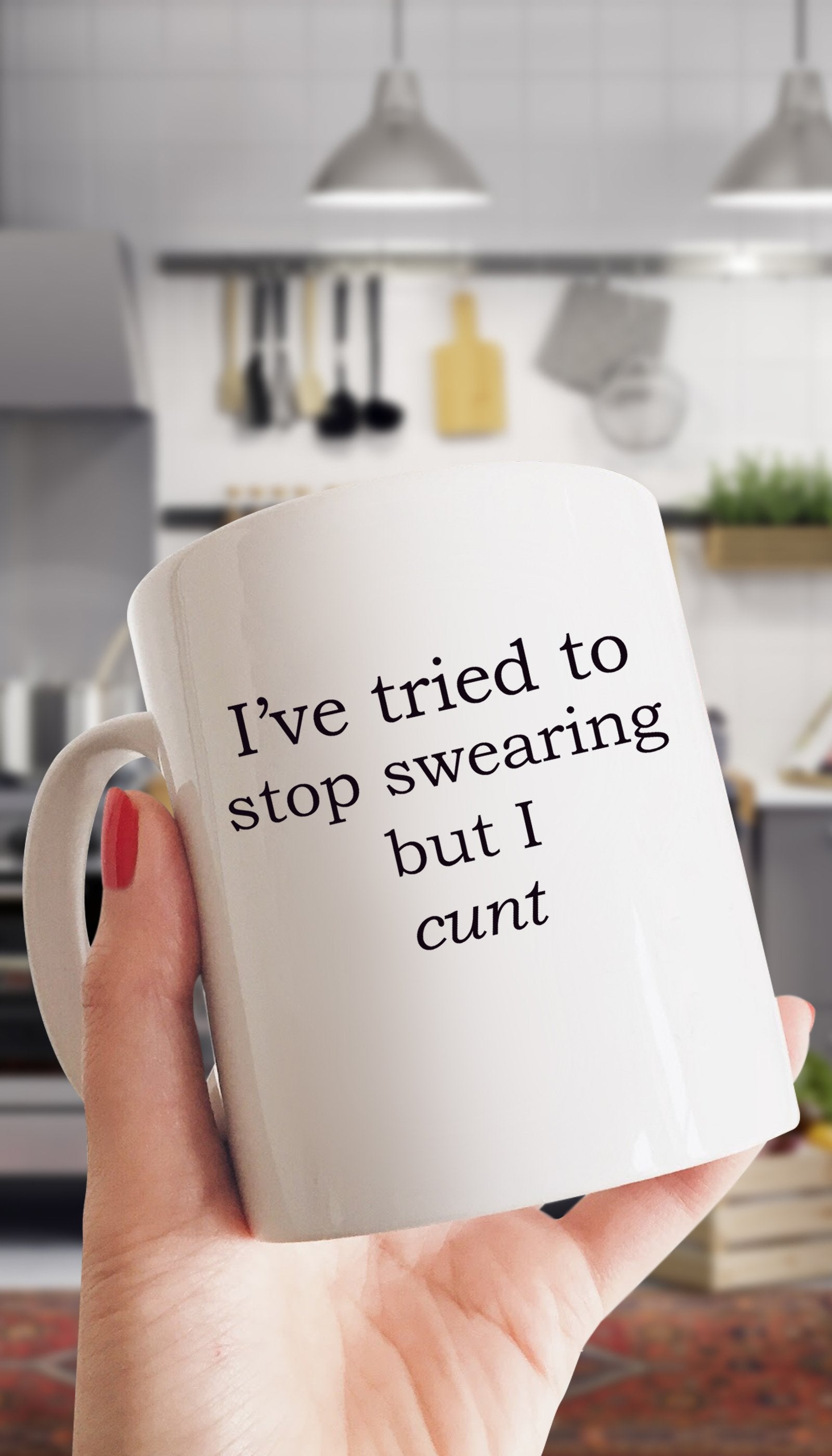 I've Tried To Stop Swearing Mug I've Tried To Stop Swearing | Sarcastic ME