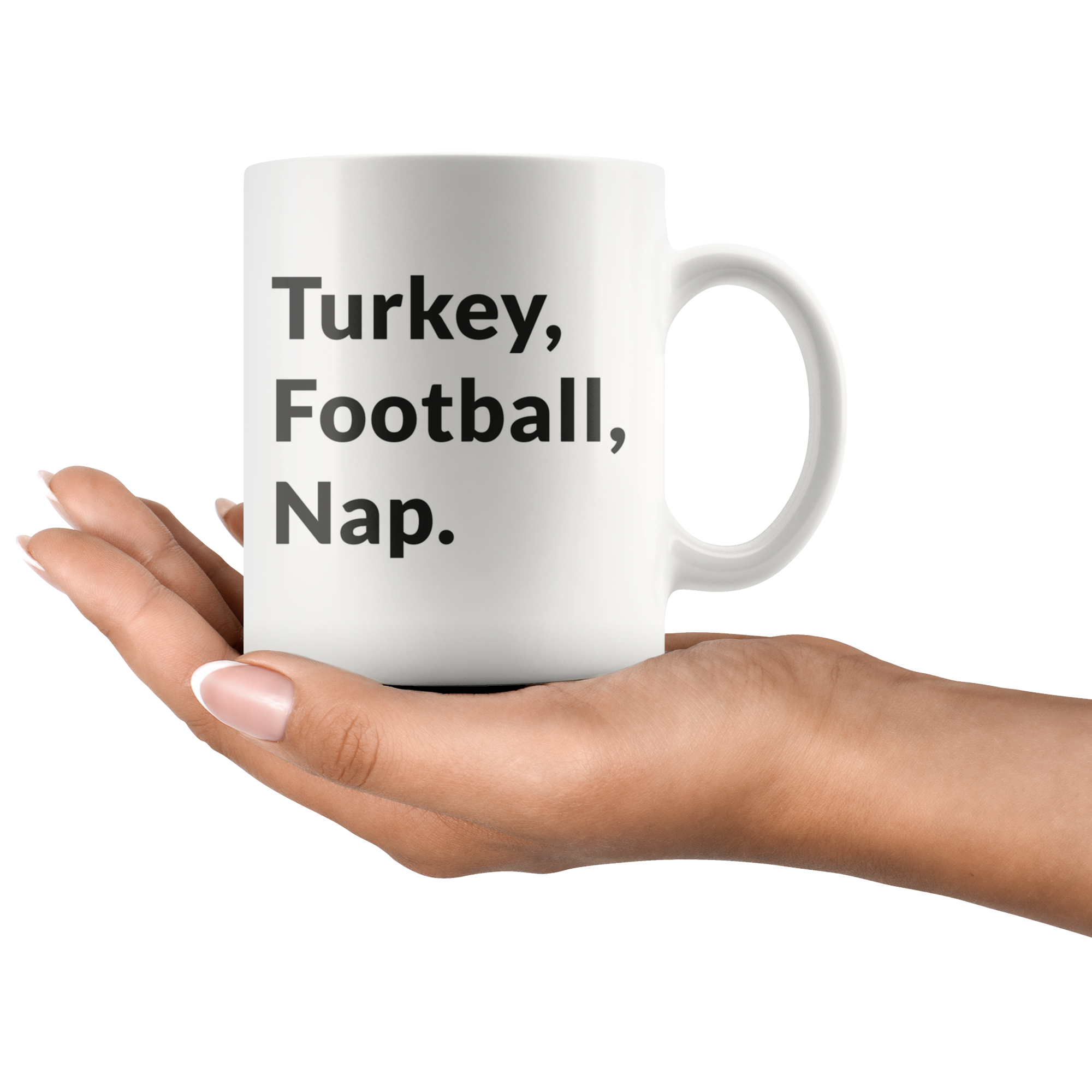 Turkey, Football, Nap Coffee Mug Turkey, Football, Nap Coffee Mug
