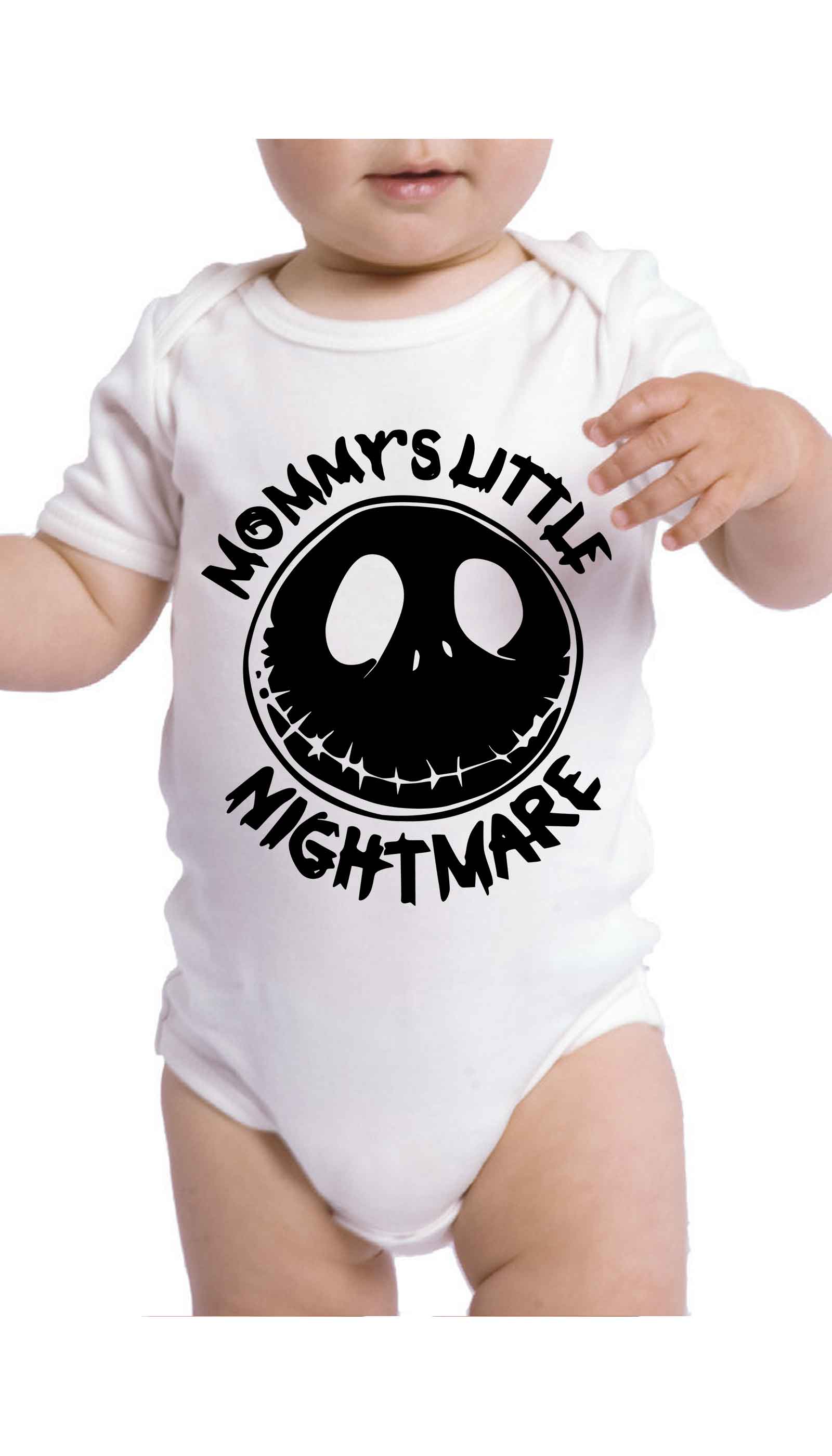 Mommy's Little Nightmare Infant Onesie Mommy's Little Nightmare Cute & Funny Baby Infant Onesie | Sarcastic ME