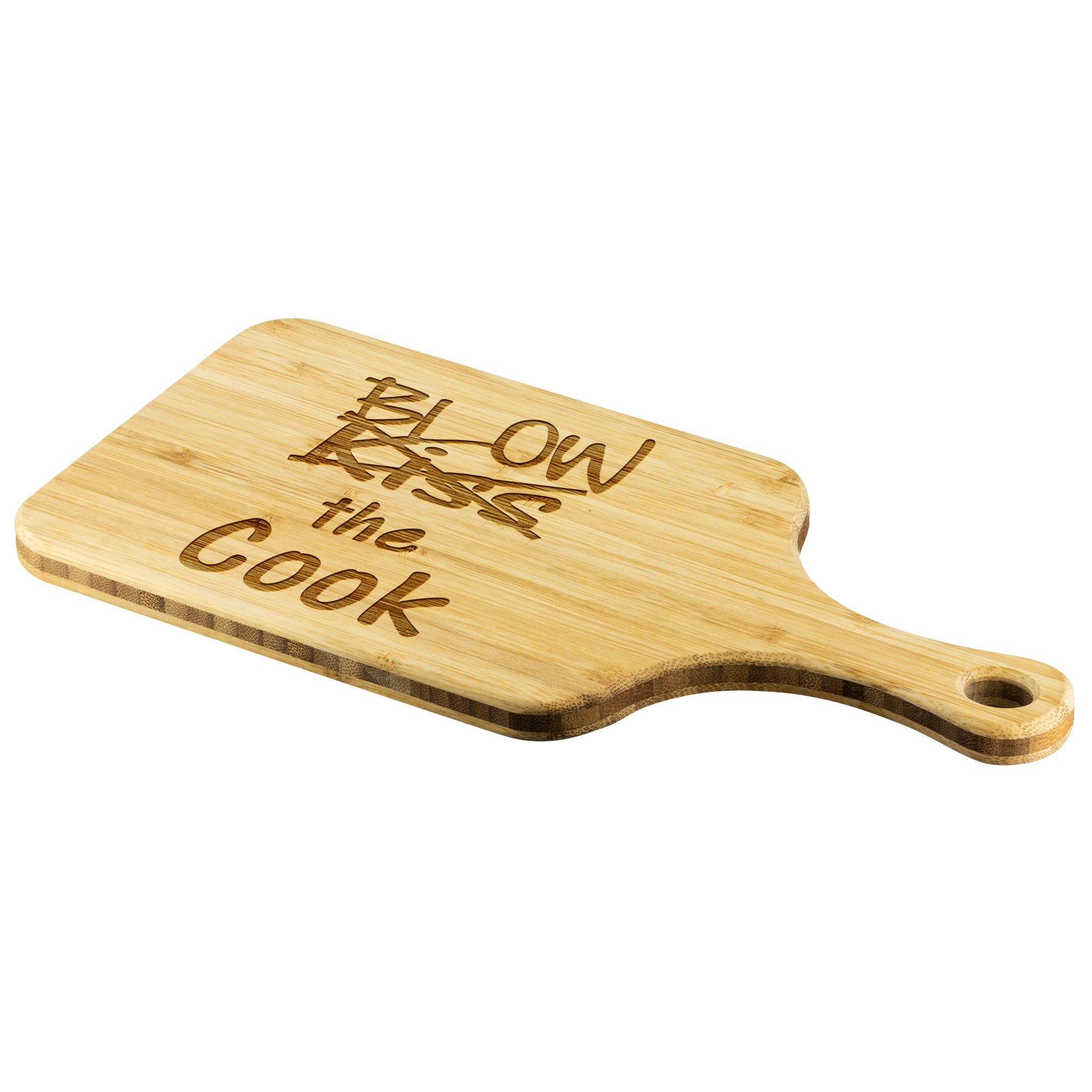 Blow The Cook Funny Wood Cutting Board Blow The Cook Funny Wood Cutting Board | Sarcastic Me