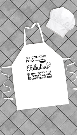 My Cooking Is So Fabulous Funny Kitchen Apron | Sarcastic Me