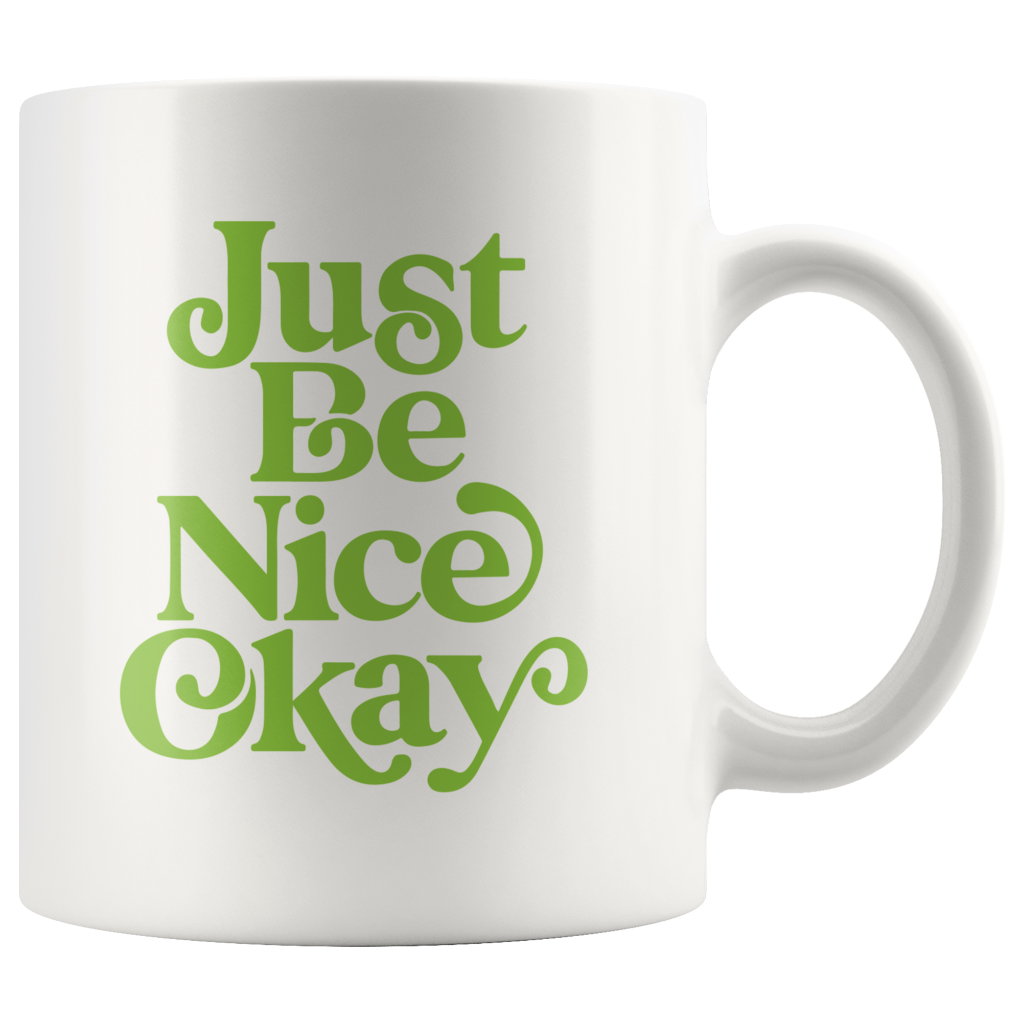 Just Be Nice Coffee Mug Just Be Nice Coffee Mug