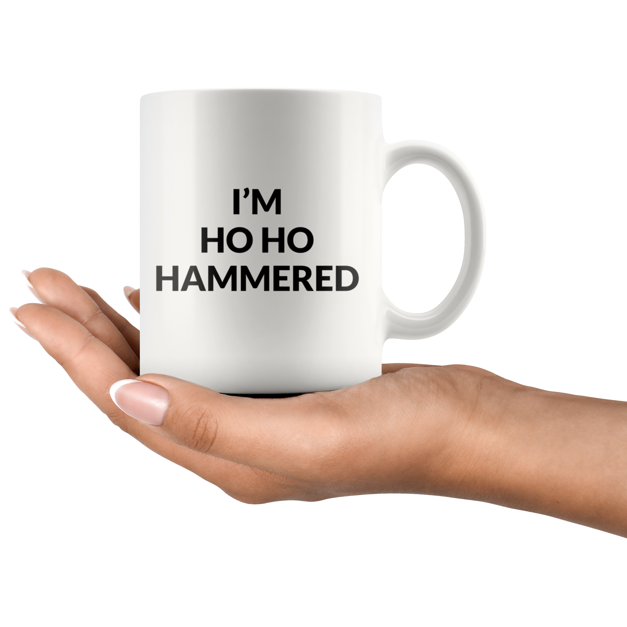 HO HO Hammered Coffee Mug HO HO Hammered Coffee Mug
