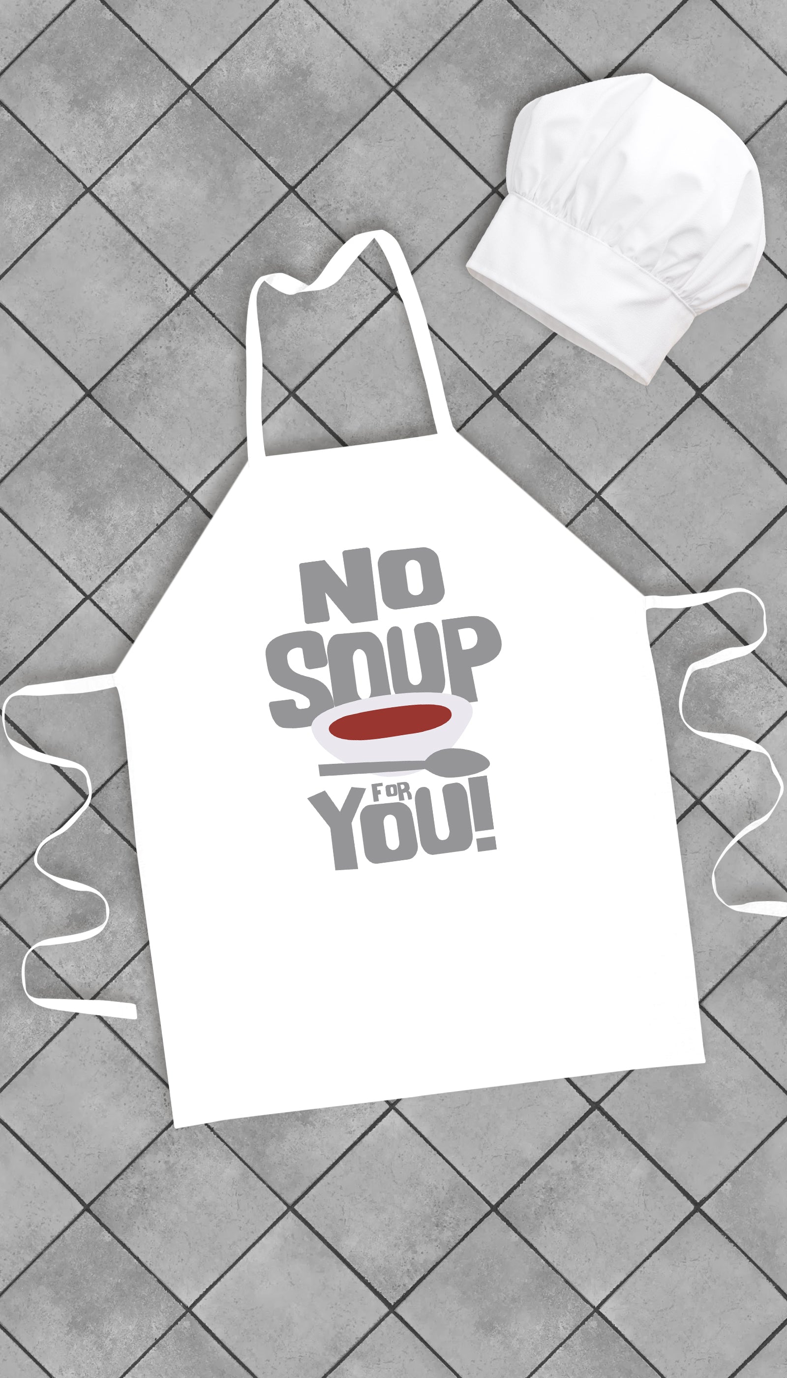 No Soup For You Funny Kitchen Apron No Soup For You Funny Kitchen Apron | Sarcastic Me