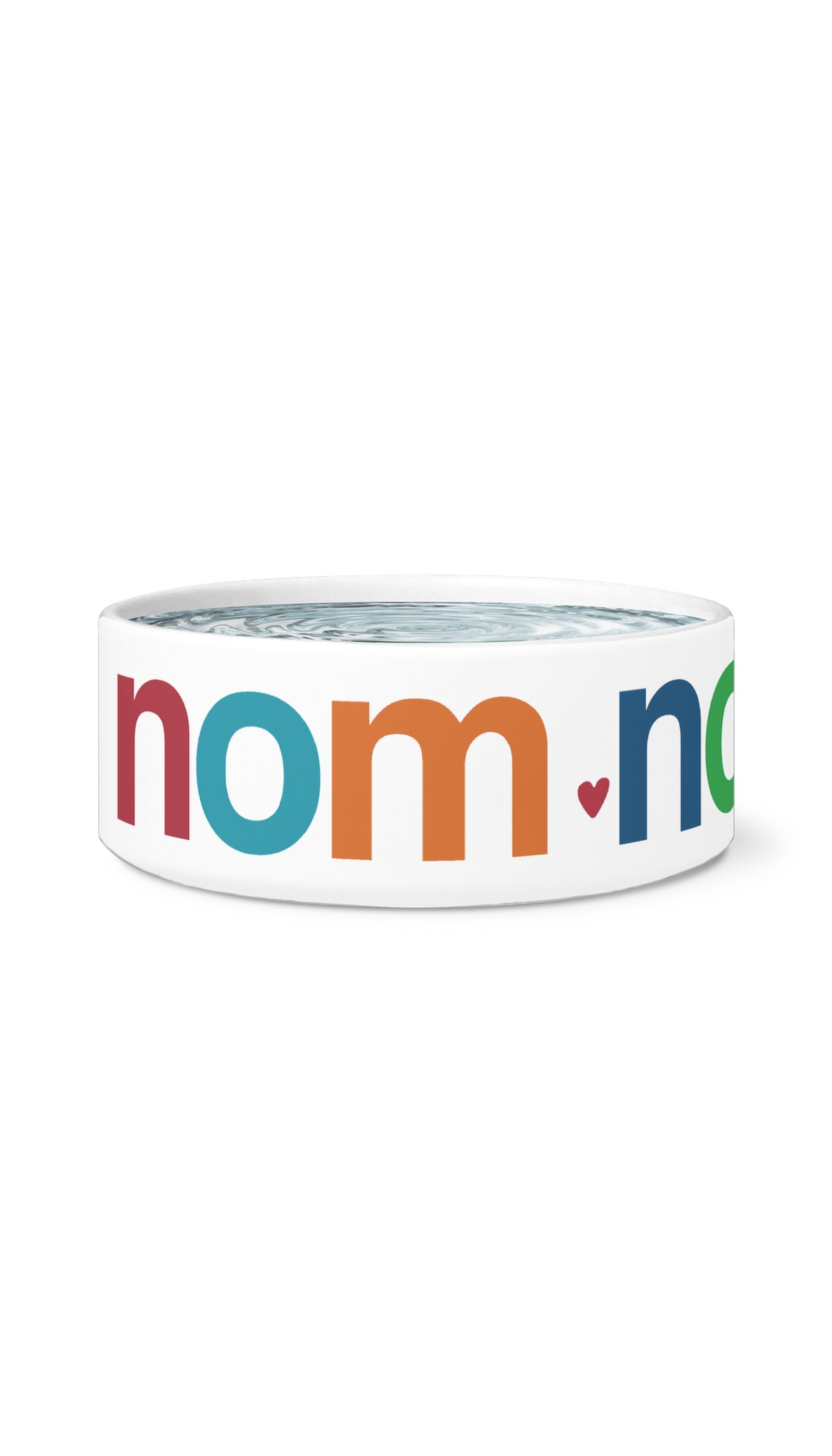 Nom Nom Nom Pet Bowl Nom Nom Nom White Pet Bowl | Sarcastic Me
