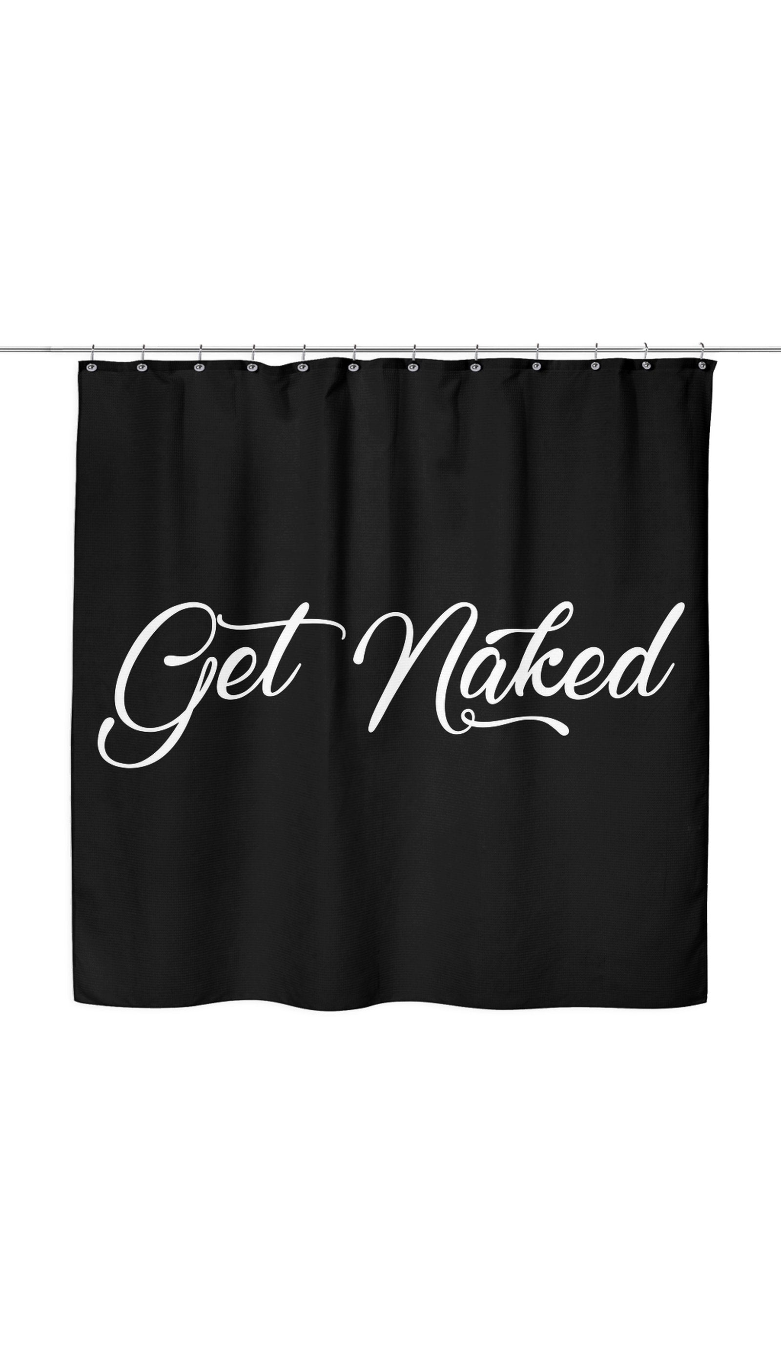 Get Naked Shower Curtain Get Naked Shower Curtain