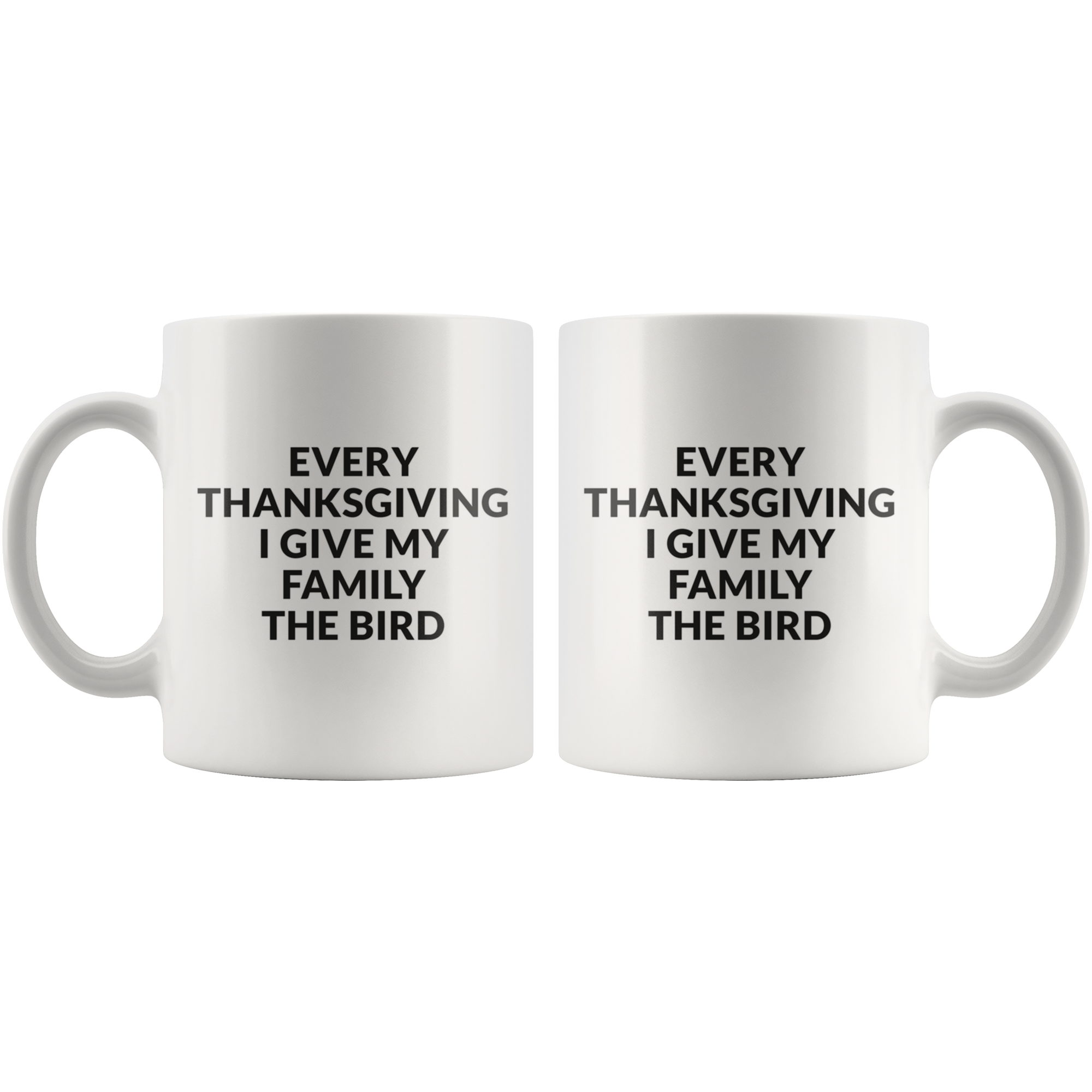 Give Your Family The Bird Coffee Mug Give Your Family The Bird Coffee Mug