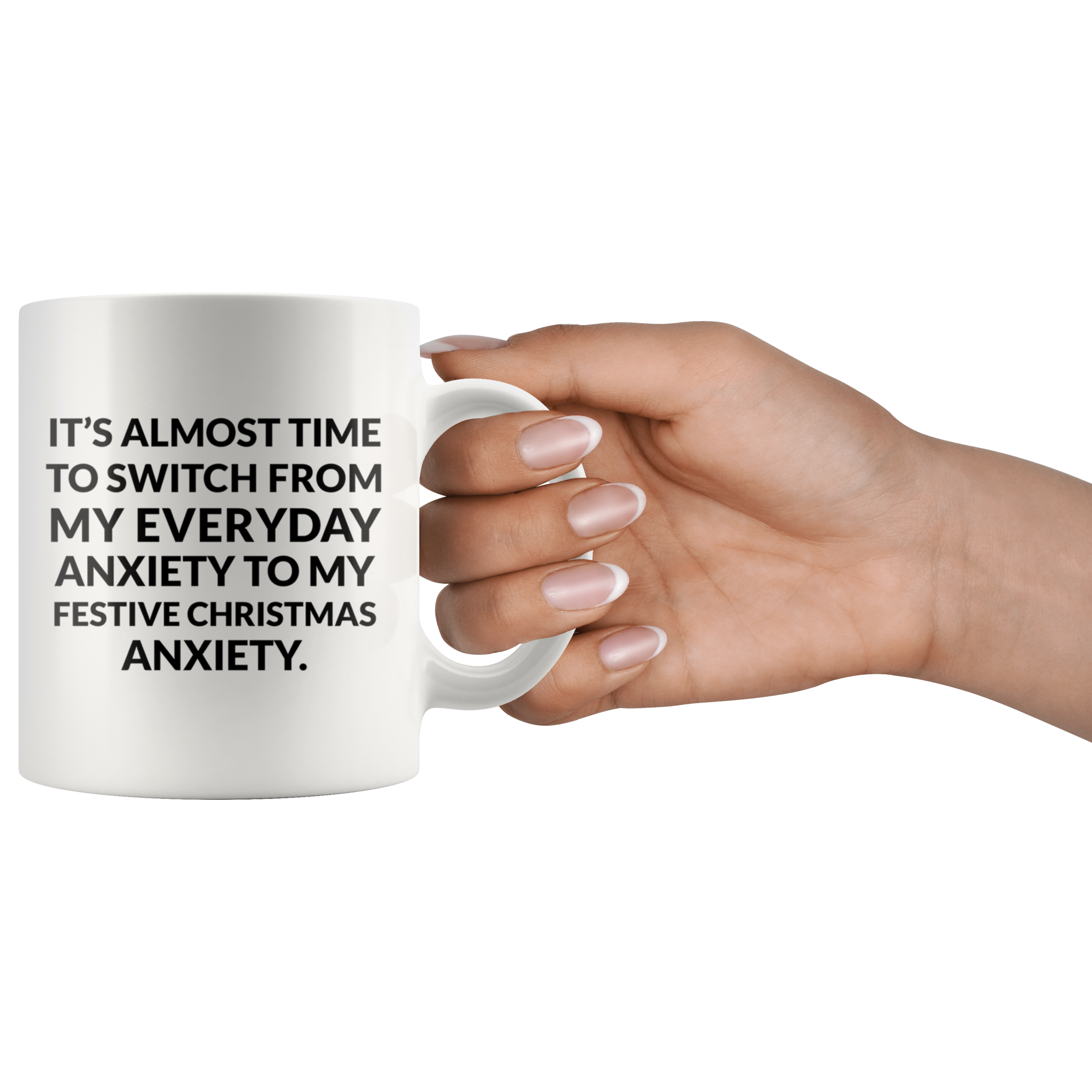 Festive Anxiety Coffee Mug Festive Anxiety Coffee Mug