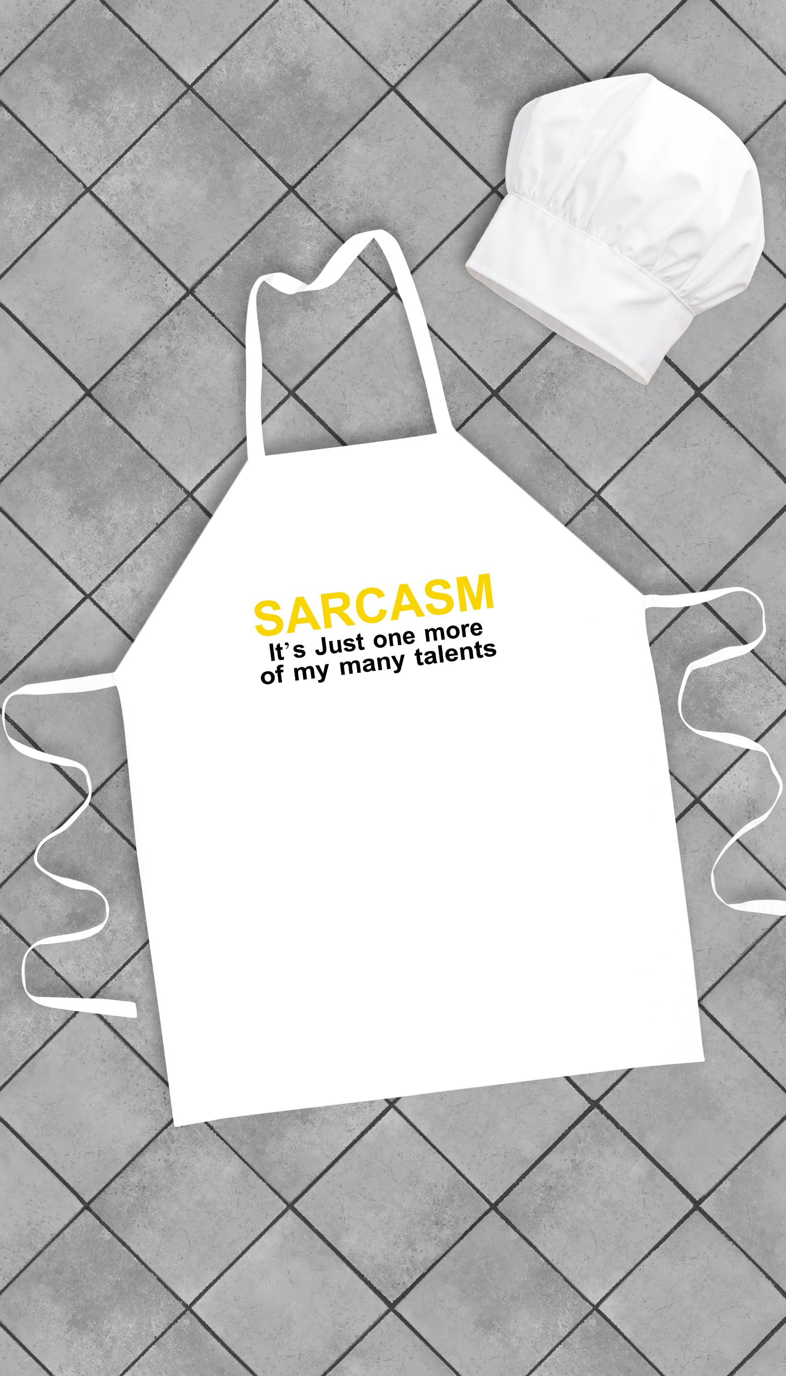 Sarcasm It's Just One Of My Many Talents Funny Kitchen Apron Sarcasm It's Just One Of My Many Talents Funny Kitchen Apron | Sarcastic Me